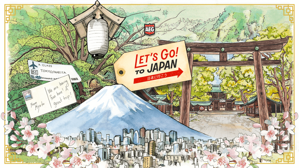 Let's Go! To Japan from AEG by Alderac Entertainment Group — Kickstarter